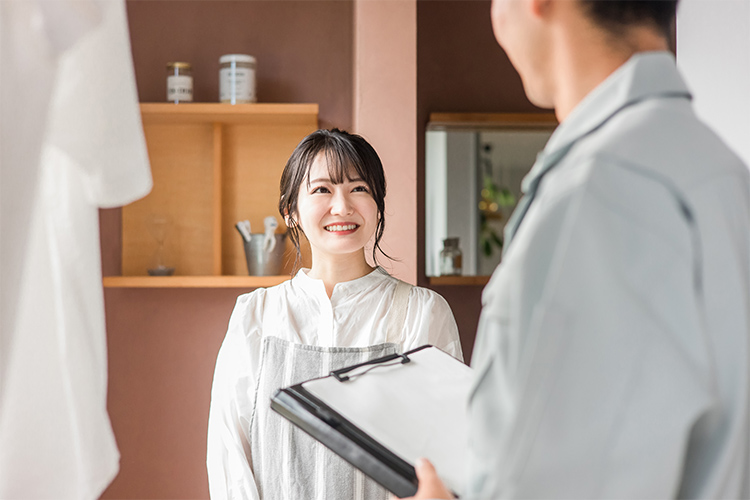 施工後のチェック・お支払い